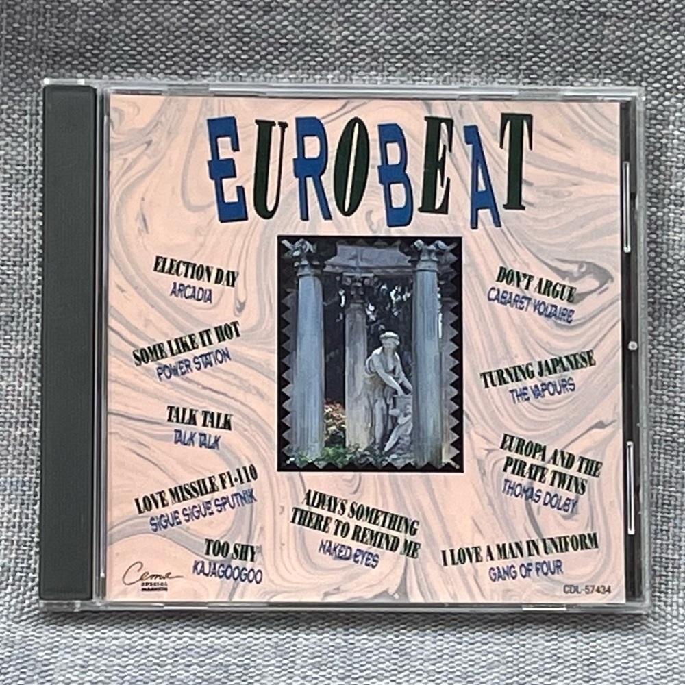 Eurobeat 1991 Capital Records Euro Beat Various Artists Audio CD Music Album